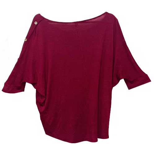 Blusa Final Touch Vinotinto- S