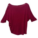 Blusa Final Touch Vinotinto- S