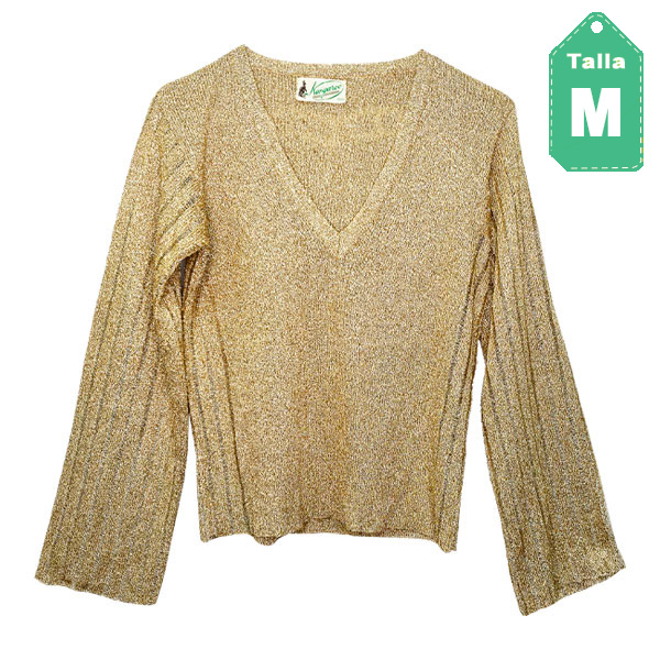 Blusa Kargaroo Dorado - M