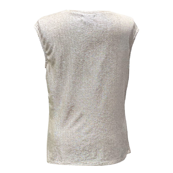 Blusa Liz Claiborne Plateado- S