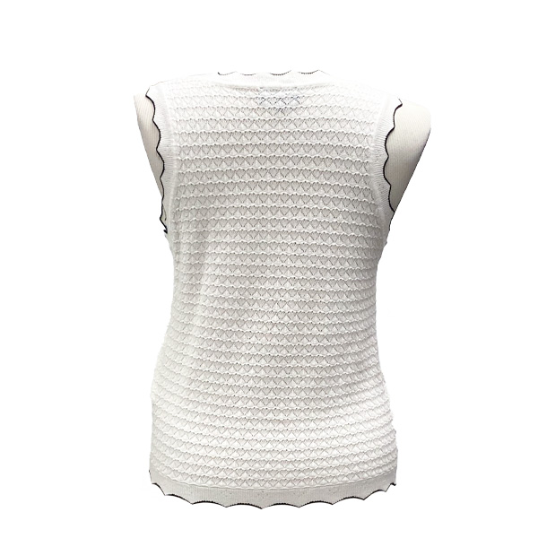 Blusa Nafnaf  Blanco y Negro- L