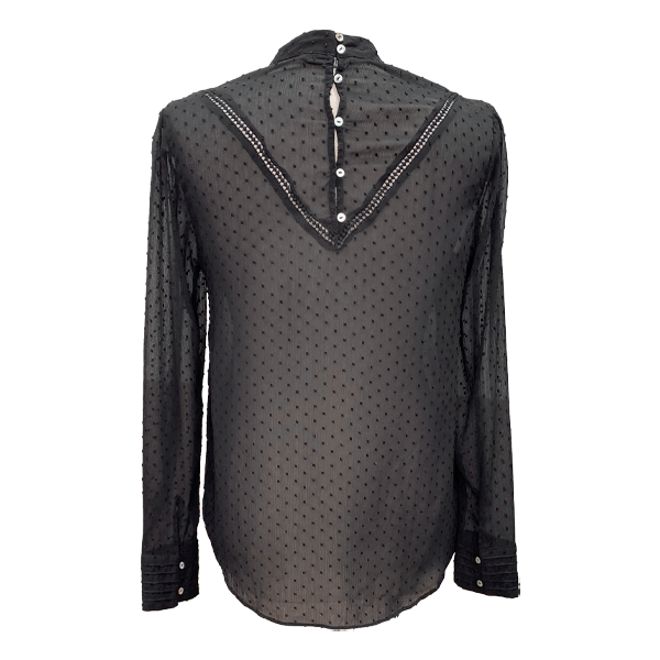 Blusa Stradivarius Negro- L