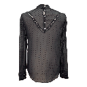 Blusa Stradivarius Negro- L