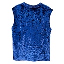 Blusa Terciopelo Azul - M