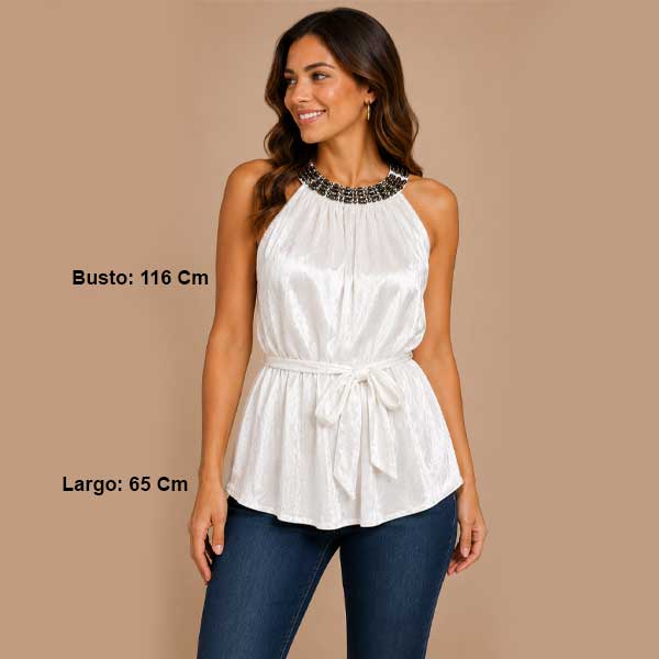 Blusa Uno Core Blanca - S