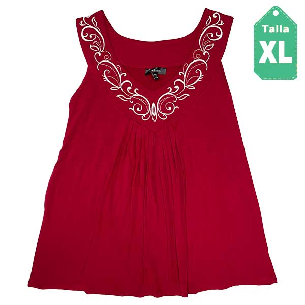 Blusa Workshop Rojo- XL