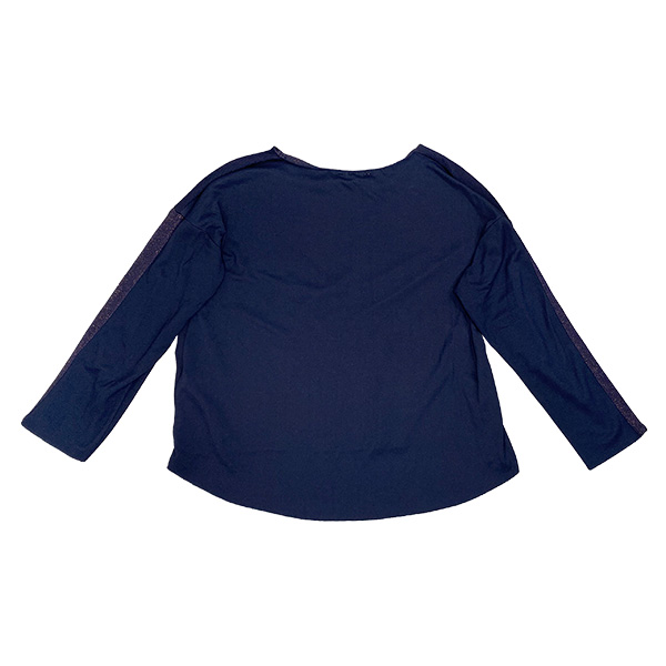 Blusa Zara Azul Marino- S