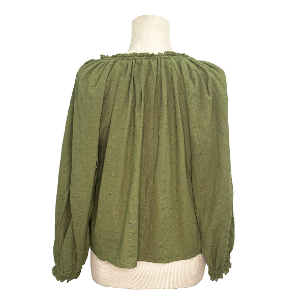 Blusa Zara Verde Oliva- S