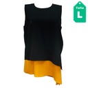 Bluson DKNY Negro y Mostaza- L