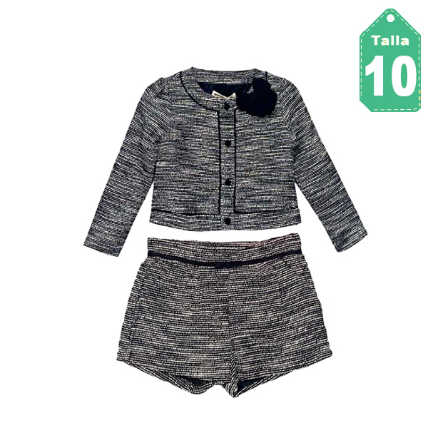 Conjunto Monikerias Negro- 10