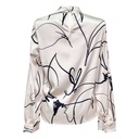 Bluson Shein Nude y Negro- M