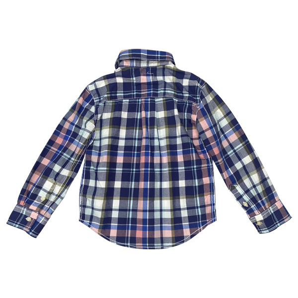 Camisa Carters Cuadros- 3T