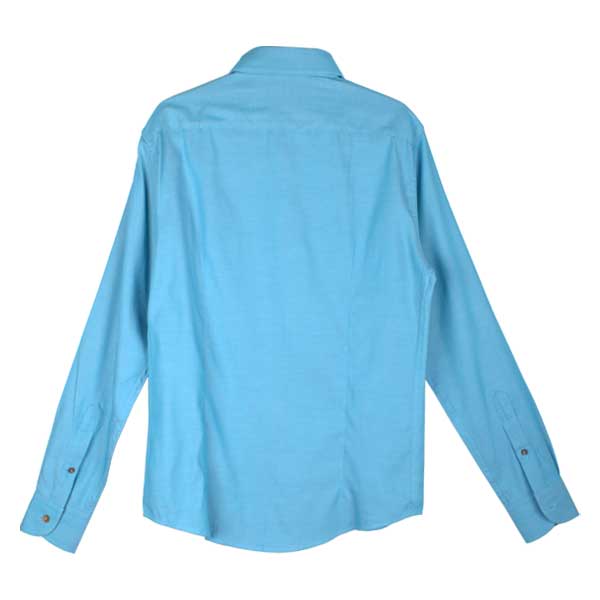 Camisa Columbian Style Celeste - S