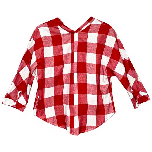 Camisa Cuadros Rojo- XXL