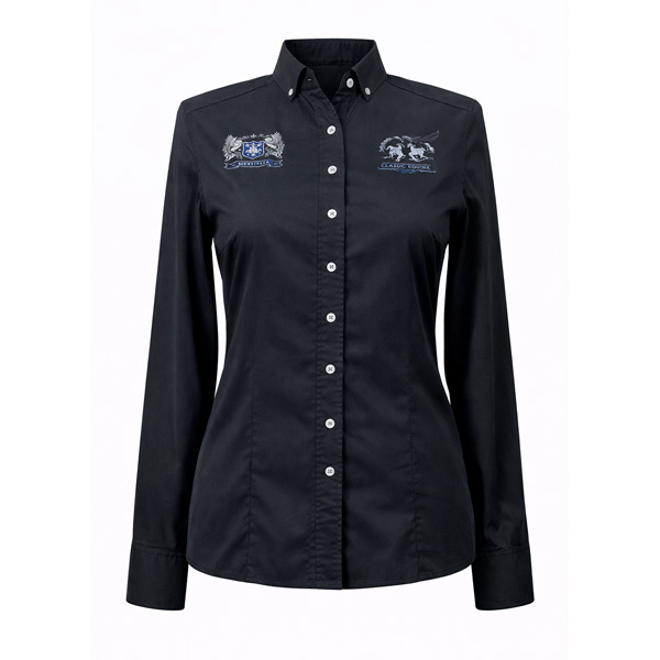 Camisa La Martina Negra- S