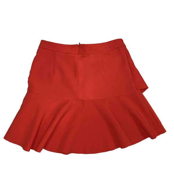 Falda Stradivarius Naranja- S