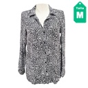 Camisa Zara Animal Print- M