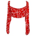 Crop Top Shein Floral- L