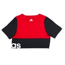 Camiseta Adidas Rojo y Negro- 7/8