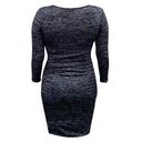 Vestido TMG Negro y Gris- M