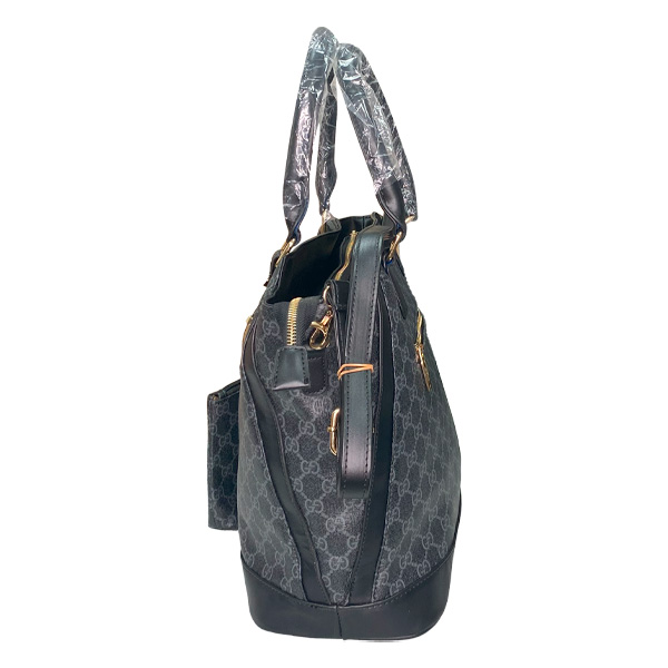 Cartera Gucci Negro y Gris