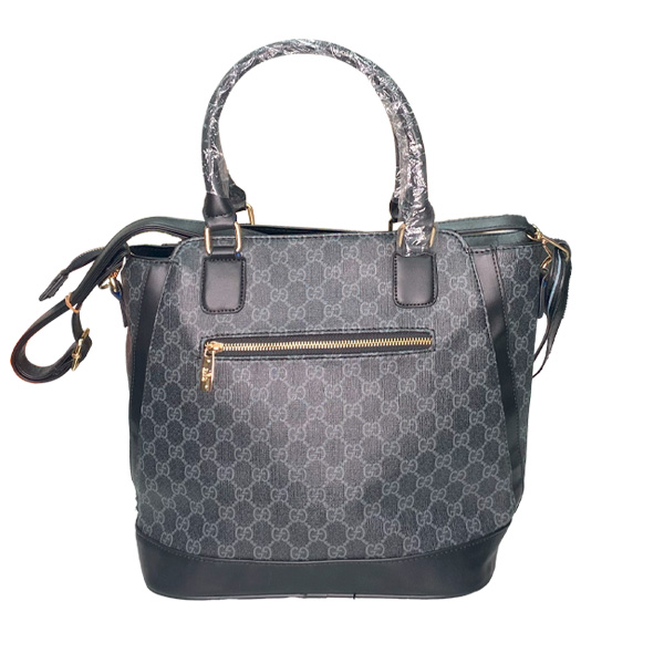 Cartera Gucci Negro y Gris