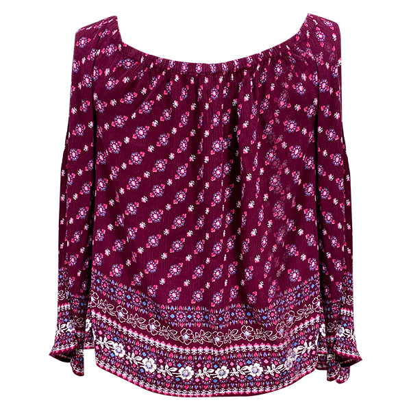 Blusa Aeropostale Estampada- L