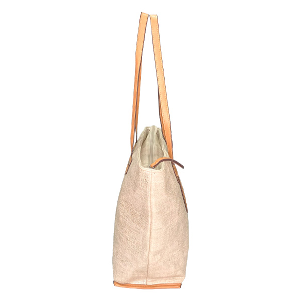 Cartera Nautica Nude y Beige