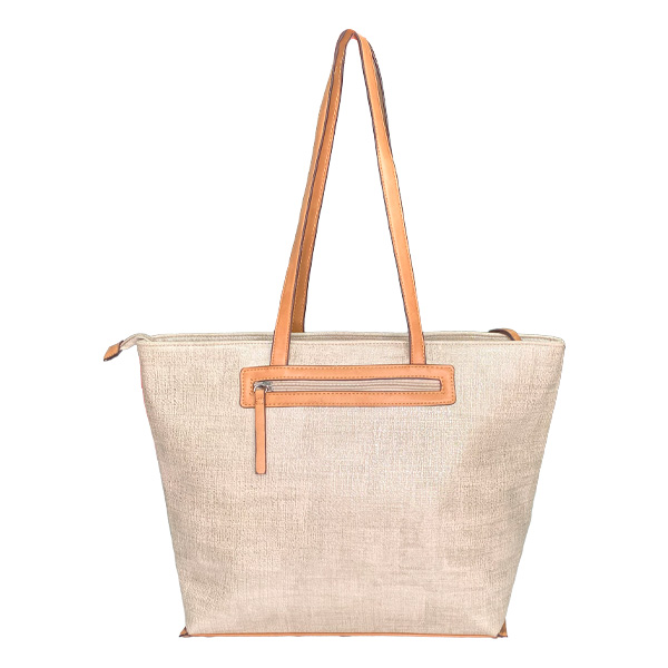 Cartera Nautica Nude y Beige