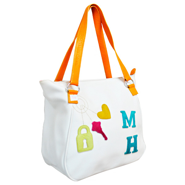 Cartera Tote Mario Hernandez Blanca