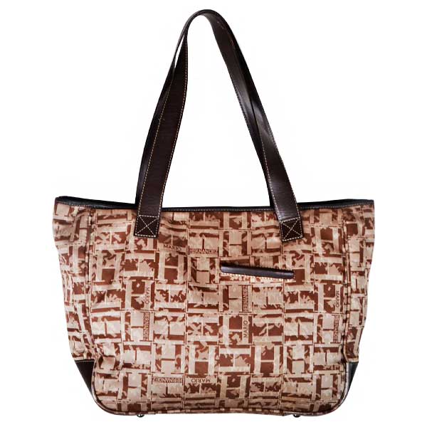 Cartera Tote Mario Hernandez Marron