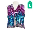 Chaleco Elan Lentejuelas- L