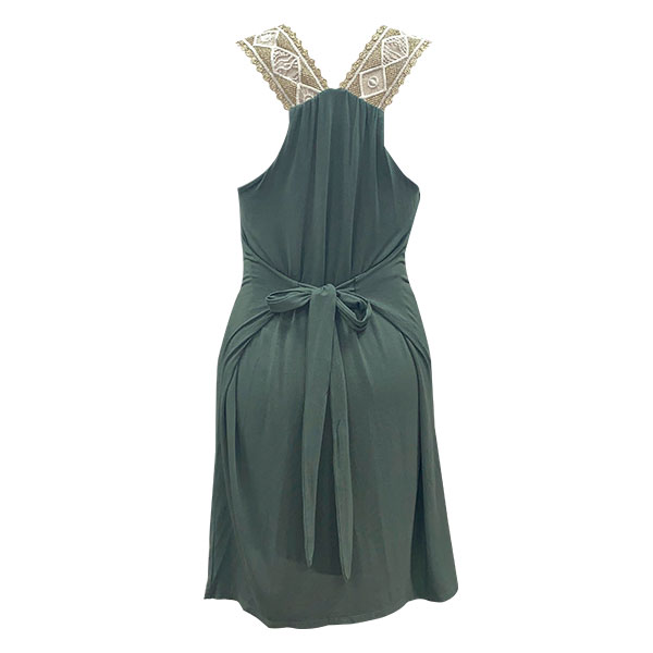 Vestido Mart Barcala Verde Oliva- L