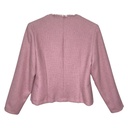 Chaqueta Rosada Tejida - XL