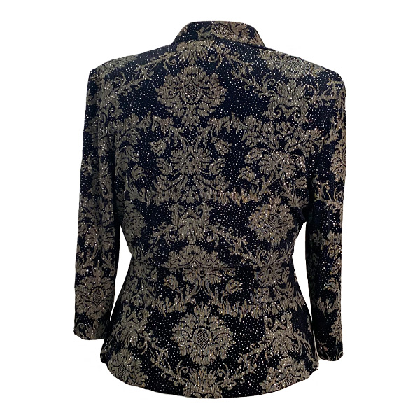 Conjunto Alex Negro y Dorado- M