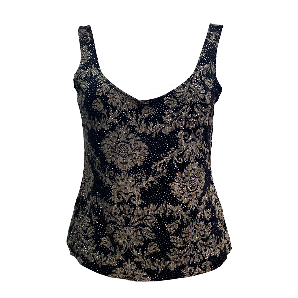 Conjunto Alex Negro y Dorado- M