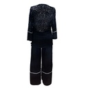 Conjunto Encaje Negro- XL