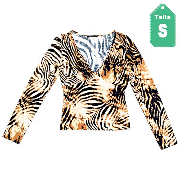 Conjunto Roccobarocco Animal Print- S