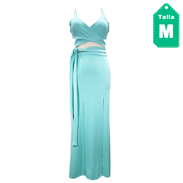 Conjunto Rosa Bastidas Aquamarine- M