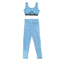 Conjunto Shein Azul Claro y Negro- M