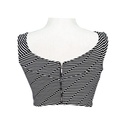 Crop Top Bershka Rayas- S