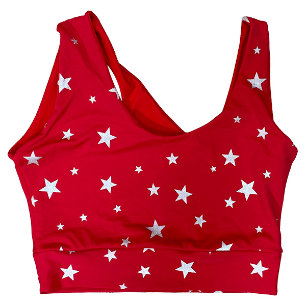 Crop Top Estrellas- Unica