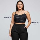 Crop Top Forever21 Lineas- L