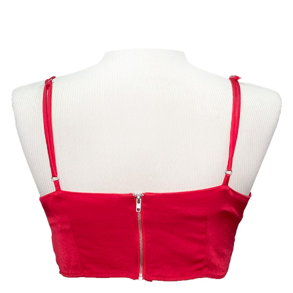 Crop Top Forever21 Rojo- L