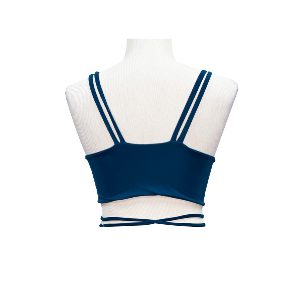 Crop Top La Nova Azul Oceano- S