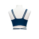 Crop Top La Nova Azul Oceano- S