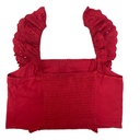 Crop Top Stradivarius Rojo- M