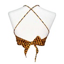 Crop Top Zara Cuadros - XS