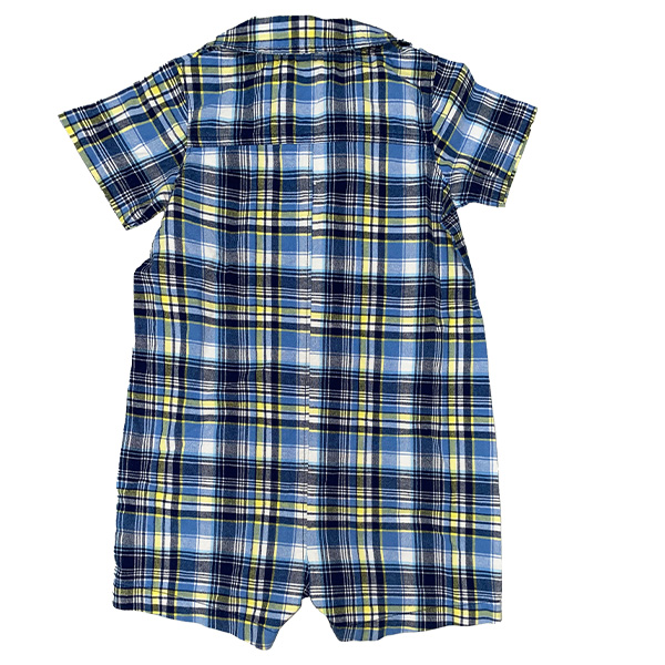 Enterizo Carters Cuadros- 24M