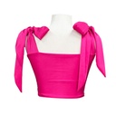 Crop Top La Nova Fucsia- M